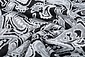 Jacquard a Maglia Oriental Nero Bianco Jacquard a Maglia Oriental Nero Bianco