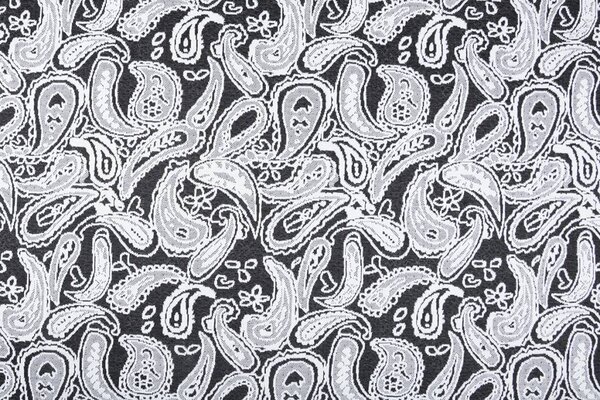 Jacquard de Punto Oriental Negro Blanco Jacquard de Punto Oriental Negro Blanco