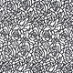 Jacquard knitted Roses Black White