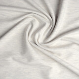 Oeko-Tex® French Terry Creme Meliert Oeko-Tex® French Terry Creme Meliert