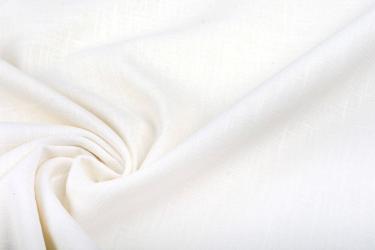 Oeko-Tex®  Gewassen Linnen Creme Oeko-Tex®  Gewassen Linnen Creme