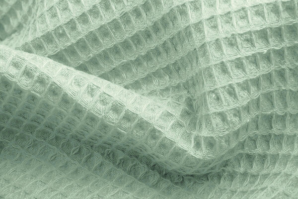 Oeko-Tex®  Wafel Katoen Oud mint Oeko-Tex®  Wafel Katoen Oud mint