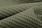 Waffelpiqué Baumwolle Hell Armeegrün