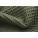 Oeko-Tex® Nid d’Abeille Coton Clair Vert Militaire Oeko-Tex® Nid d’Abeille Coton Clair Vert Militaire
