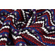 Jacquard Tricoté Pois Bordeaux