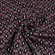 Jacquard Gebreid Diamand Bordeaux