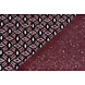 Jacquard Tricoté Diamand Bordeaux