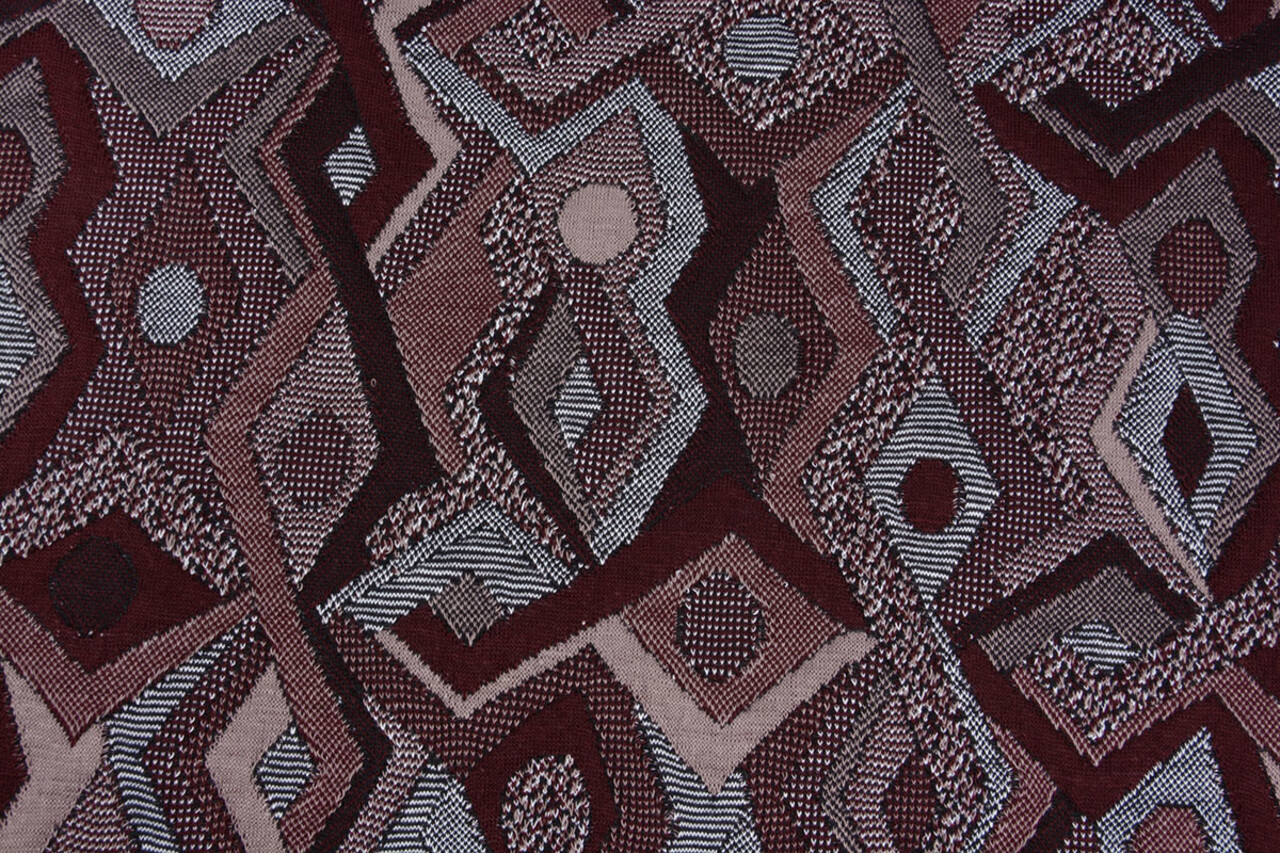 Jacquard Tricoté Picassa Bordeaux Jacquard Tricoté Picassa Bordeaux