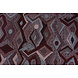 Jacquard a Maglia Picassa Bordeaux