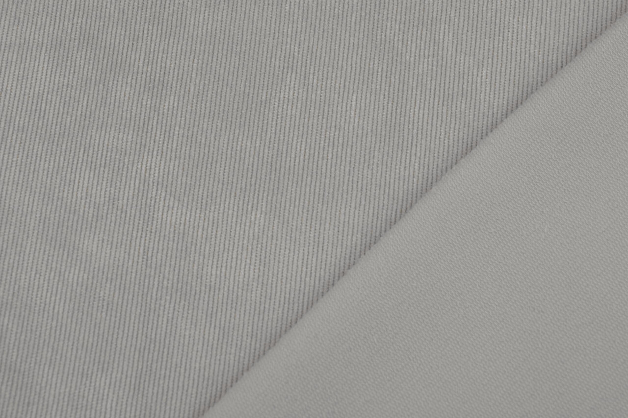 16 W Corduroy Licht Grijs