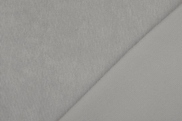 16 W Cordstoff Hellgrau
