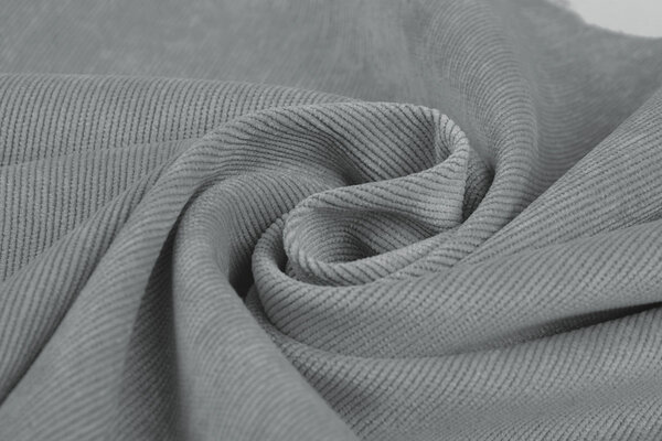16 W Cordstoff Grau 16 W Cordstoff Grau