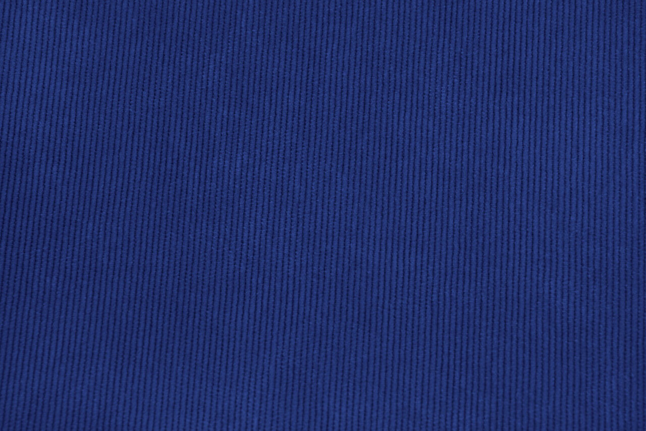 16 W Cordstoff Kobaltblau 16 W Cordstoff Kobaltblau