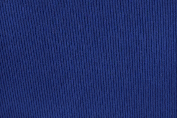 16 W Cordstoff Kobaltblau 16 W Cordstoff Kobaltblau