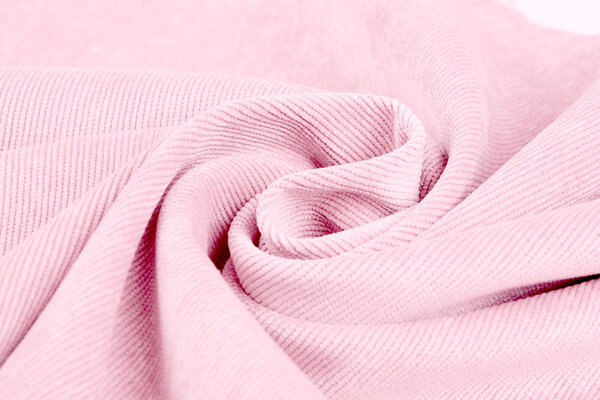 Velours Côtelé 16 Côtes Rose Clair Velours Côtelé 16 Côtes Rose Clair