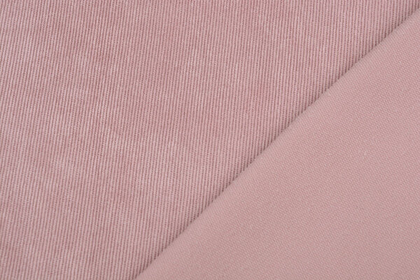16 W Cordstoff Puder Rosa