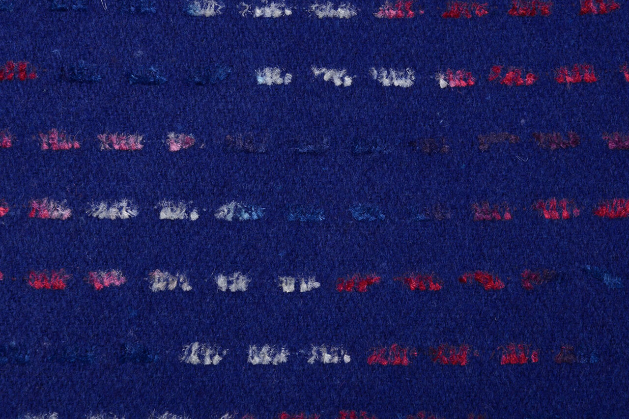 Wollook Mexicano Kobaltblau