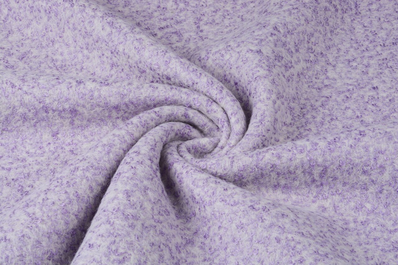 Gestrickter WollStoff Lanoso Lila Gestrickter WollStoff Lanoso Lila