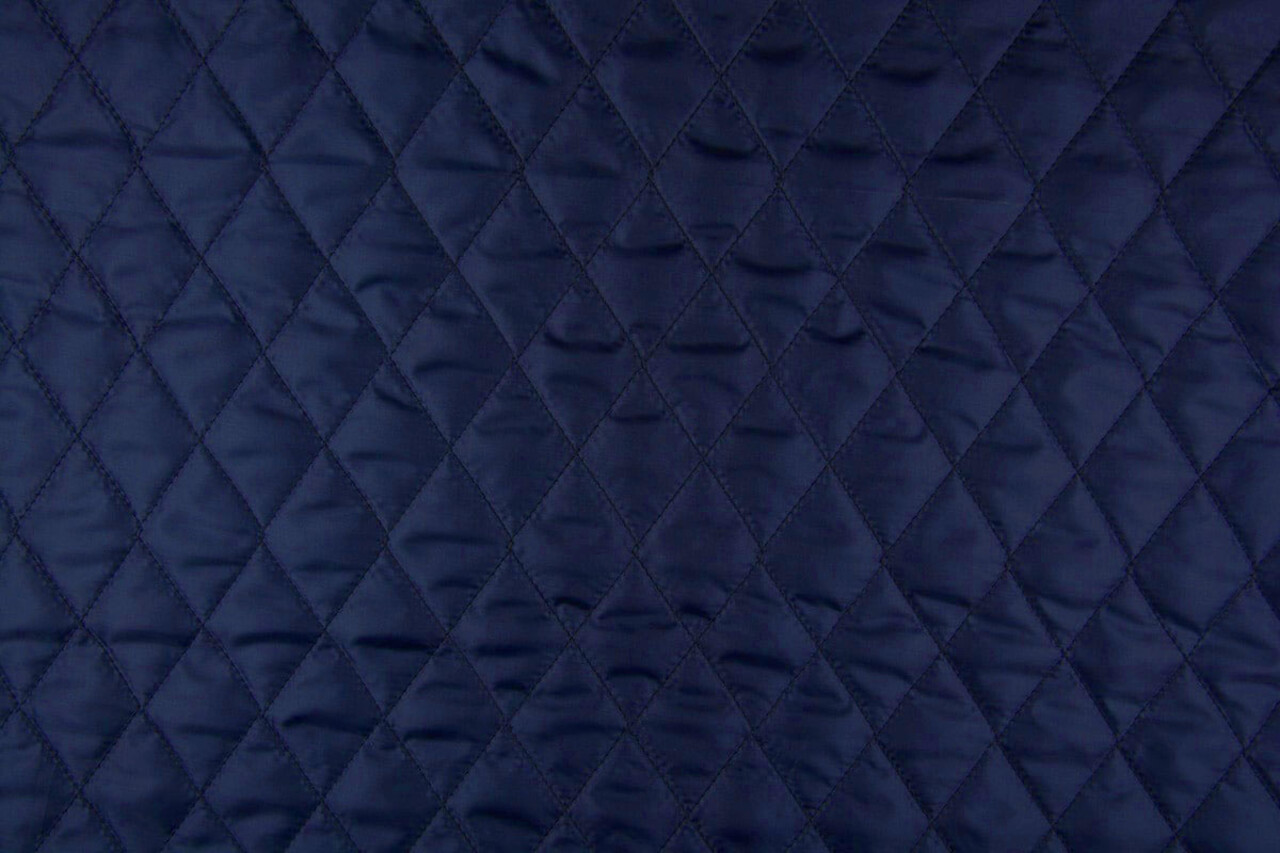 Quilted Lining Police Blue