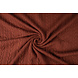 Tricoté Torsade Tissu Jersey Brique