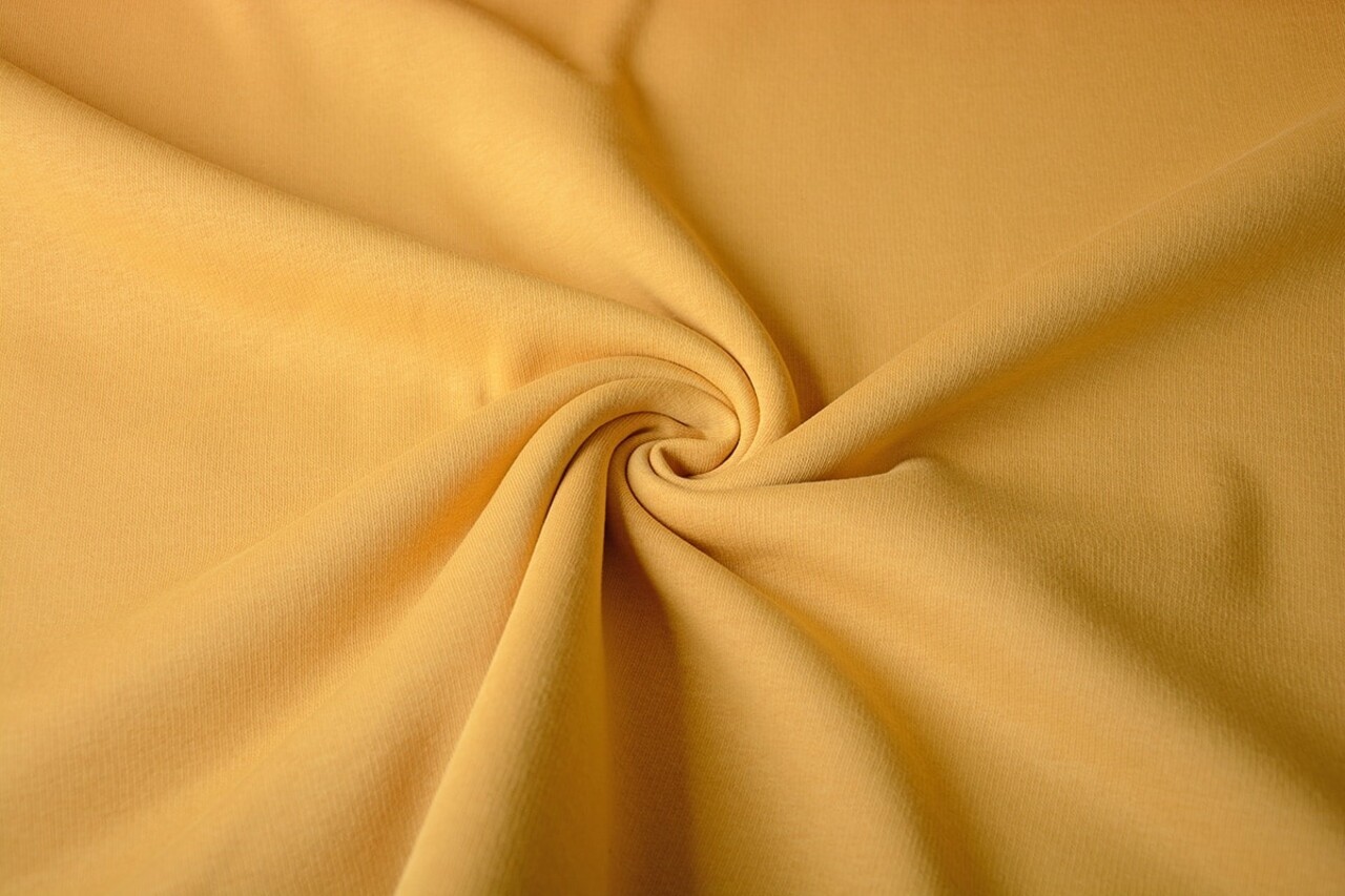 Oeko-Tex® Tejido de Sudadera Ocre Oeko-Tex® Tejido de Sudadera Ocre