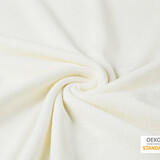 Oeko-Tex®  Stretch Frottee Creme Oeko-Tex®  Stretch Frottee Creme
