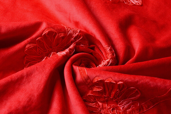 21 W Cotton Corduroy Rib Ribbon Red 21 W Cotton Corduroy Rib Ribbon Red