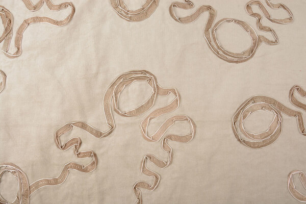 21 W Cotton Corduroy Rib Ribbon Light Sand 21 W Cotton Corduroy Rib Ribbon Light Sand