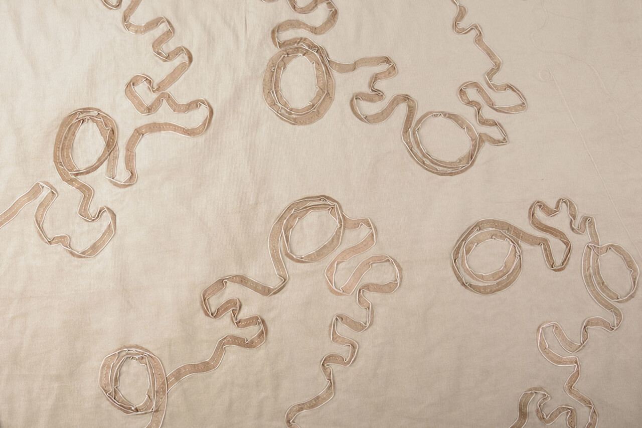 21 W Cotton Corduroy Rib Ribbon Light Sand 21 W Cotton Corduroy Rib Ribbon Light Sand