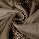 21 W 100% Baumwolle Cordstoff Rib Band Mokka Braun