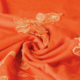 Pana Acanalada 21 W 100 % de Algodón Naranja Pana Acanalada 21 W 100 % de Algodón Naranja