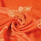 21 W Cotton Corduroy Rib Ribbon Orange