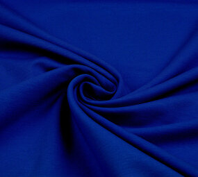 Oeko-Tex®  French Terry Konings blauw Oeko-Tex®  French Terry Konings blauw