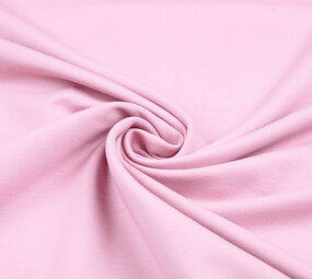 Oeko-Tex®  French Terry Licht Roze Oeko-Tex®  French Terry Licht Roze