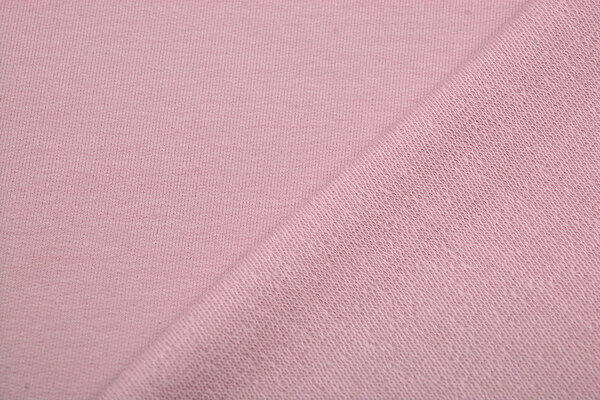 Oeko-Tex®  French Terry Poeder rosa