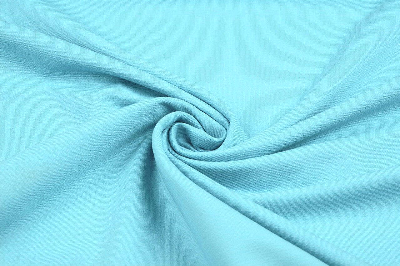 Oeko-Tex®  French Terry Licht Aqua