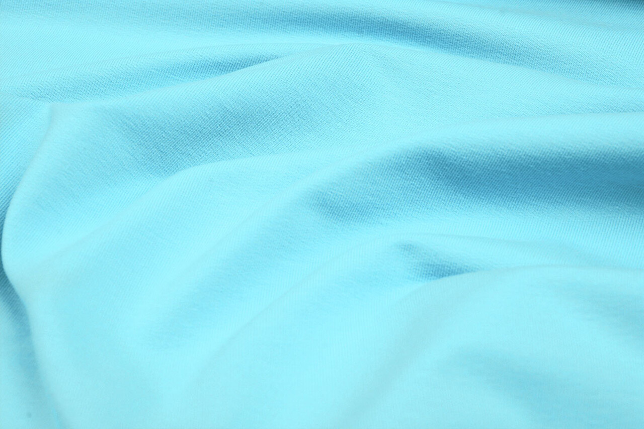 Oeko-Tex®  French Terry Chiaro Acqua