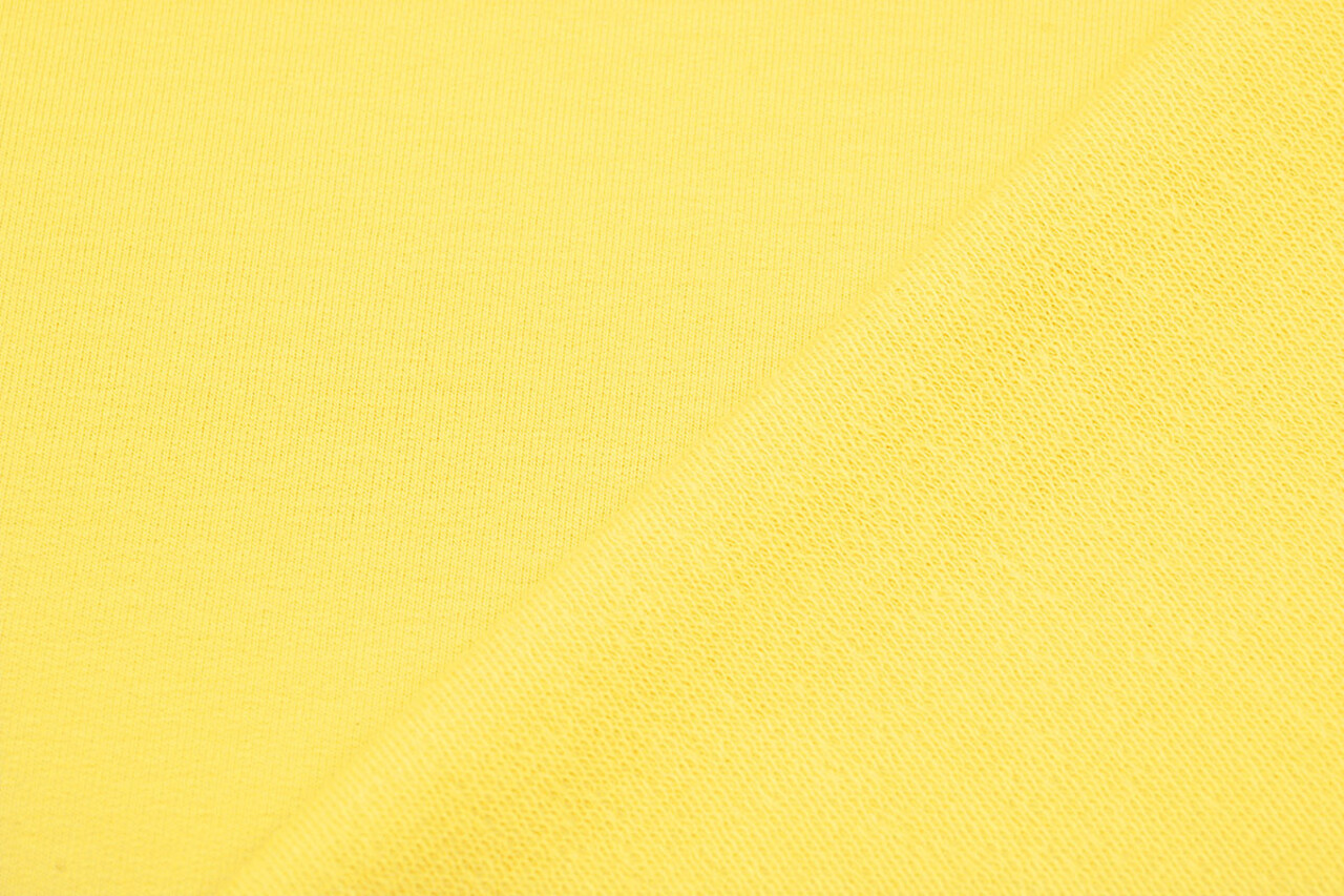 Oeko-Tex®  French Terry Giallo Canarino
