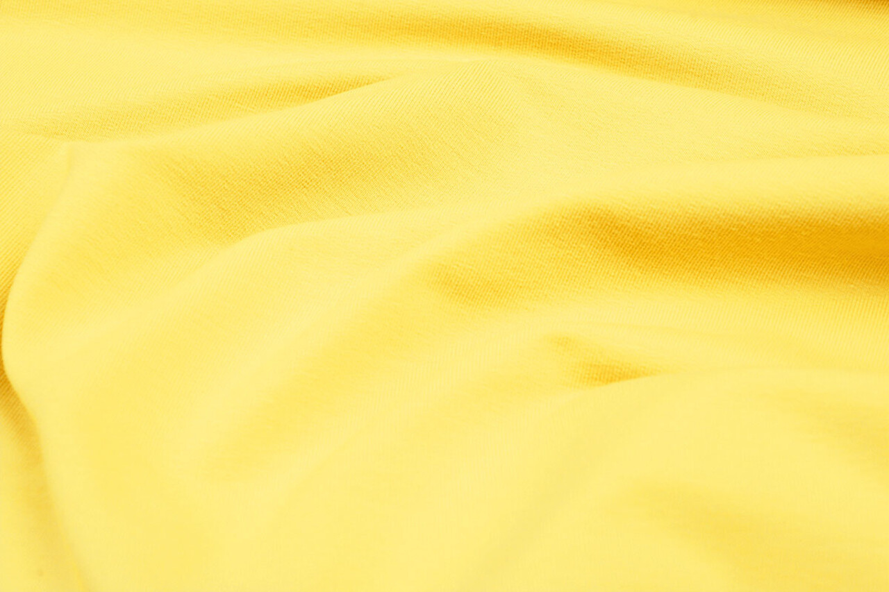 Oeko-Tex®  French Terry Kanarie geel Oeko-Tex®  French Terry Kanarie geel