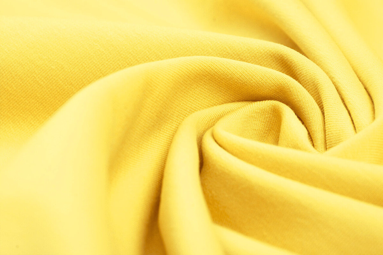 Oeko-Tex®  French Terry Kanarie geel Oeko-Tex®  French Terry Kanarie geel