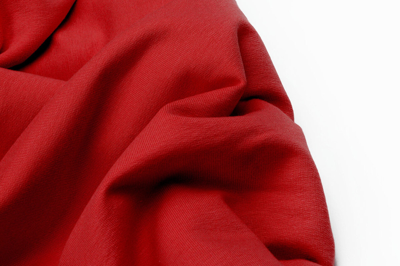 Oeko-Tex®  French Terry Rood Oeko-Tex®  French Terry Rood