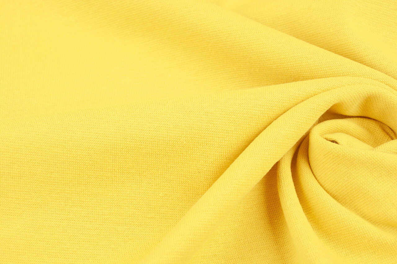 Strickbündchen Gelb