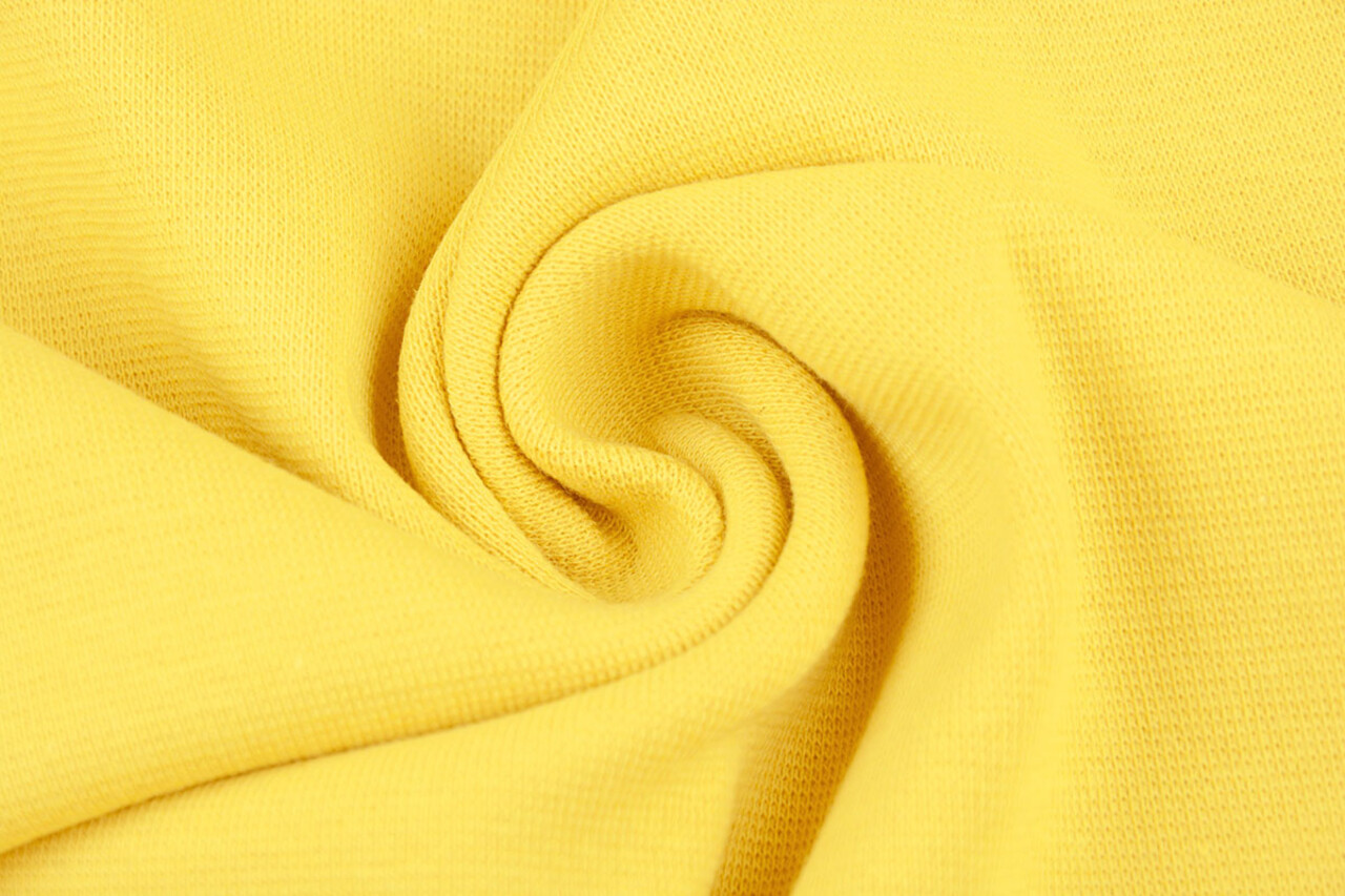 Strickbündchen Gelb