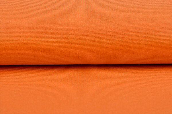 Strickbündchen Orange