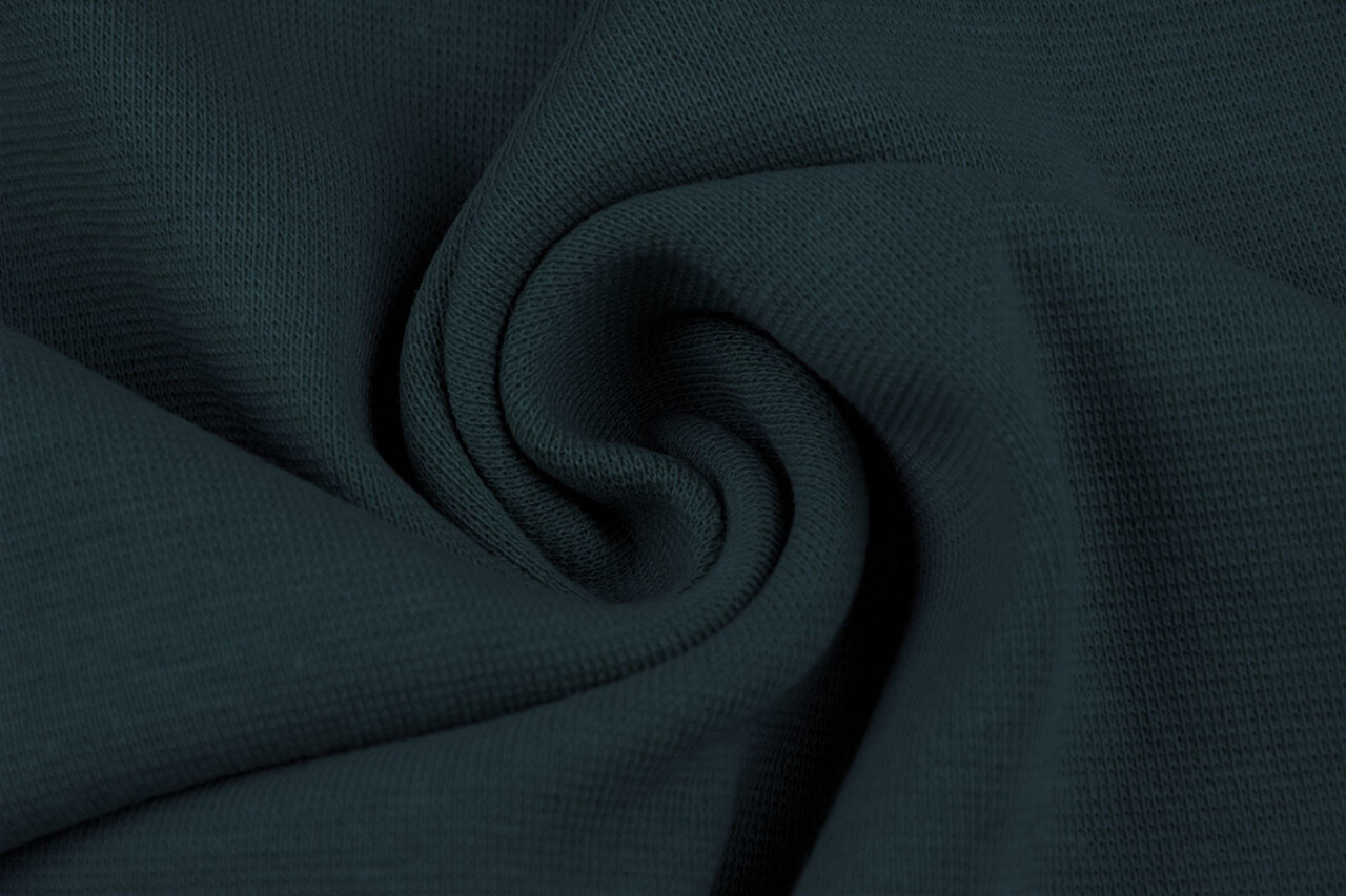 Strickbündchen Dunkel Petrol