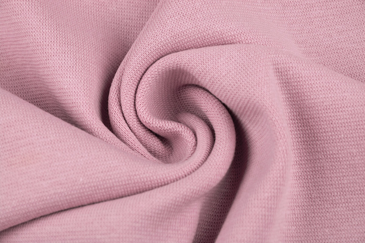 Strickbündchen Puderrosa