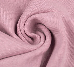 Strickbündchen Puderrosa
