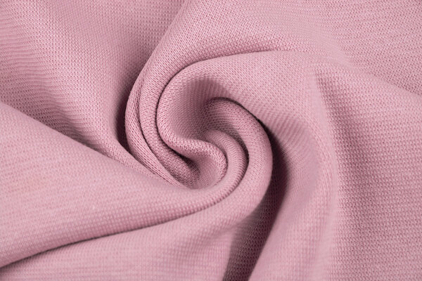 Strickbündchen Puderrosa