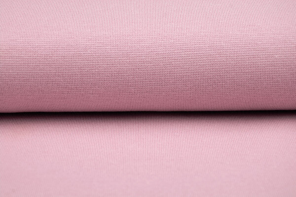 Strickbündchen Puderrosa