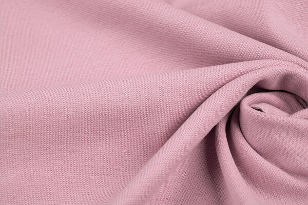 Strickbündchen Puderrosa